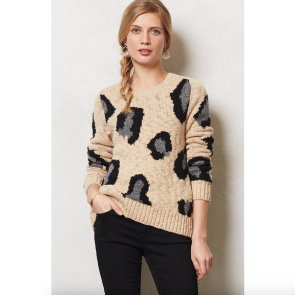 Anthropologie Sweaters - Sleeping on Snow Anthropologie Guepardo Pullover